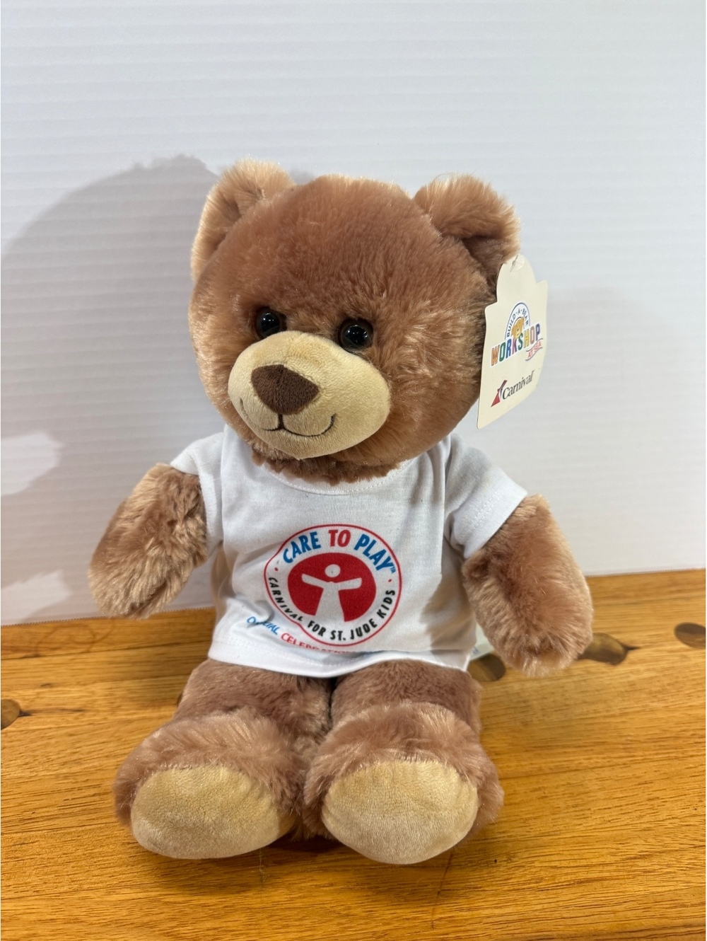 Build A Bear Carnival Cruise Line Teddy Bear St Jude Care To Play Charity Plush